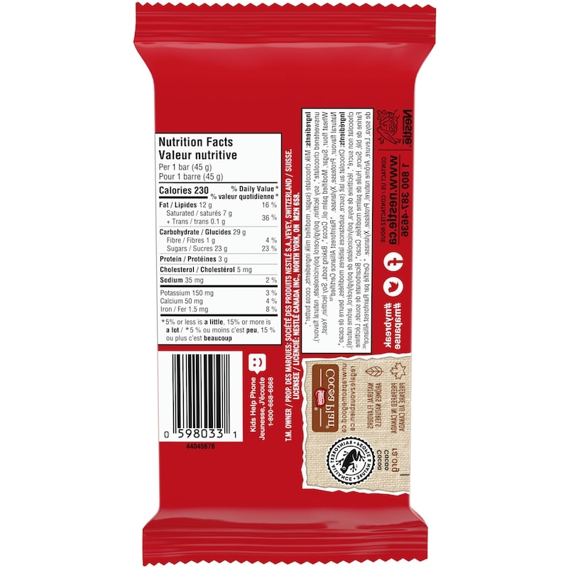 Kitkat 4 Finger 48x45.0 g - Canadian Classic