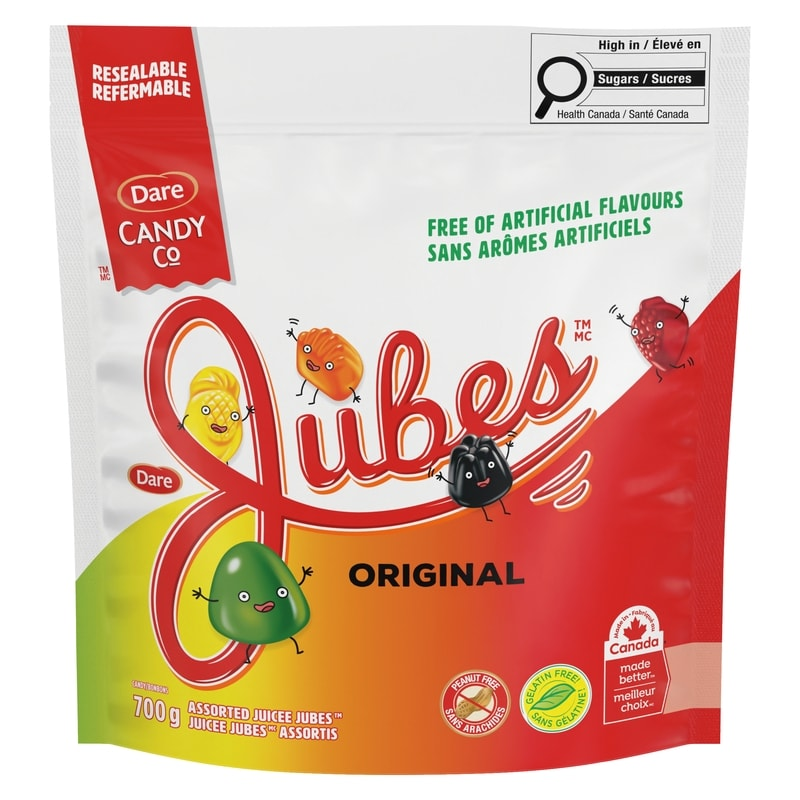 Dare Juicee Jubes β Classic Canadian Jelly Candy Bursting with Juicy Flavour π