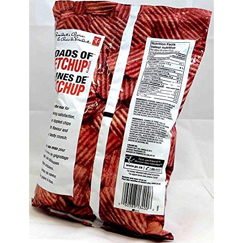 President's Choice Loads of Ketchup Chips