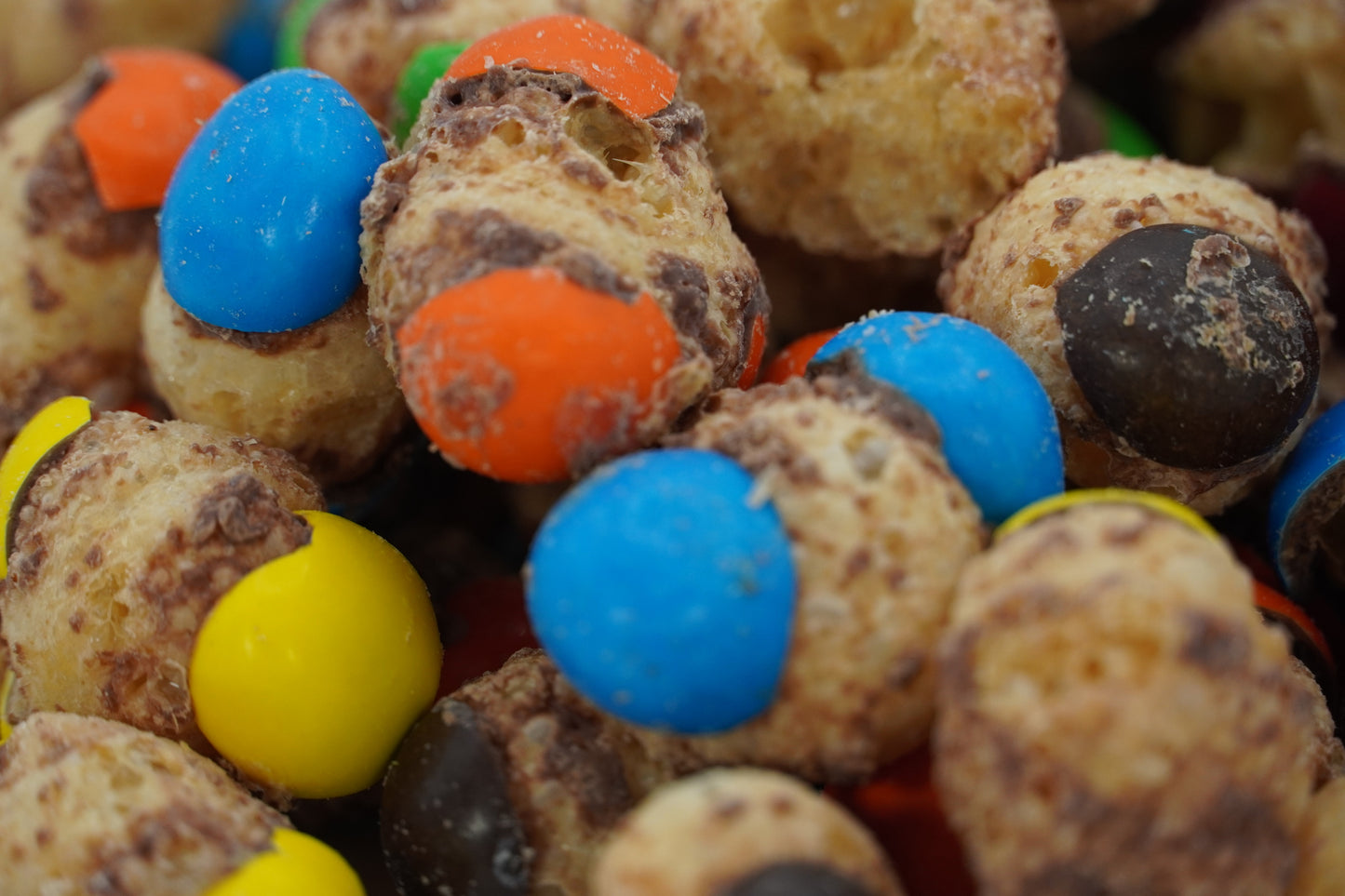 Puffed Caramel M&M's