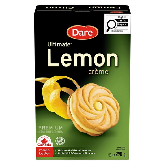 Dare Ultimate Lemon Crème Cookies
