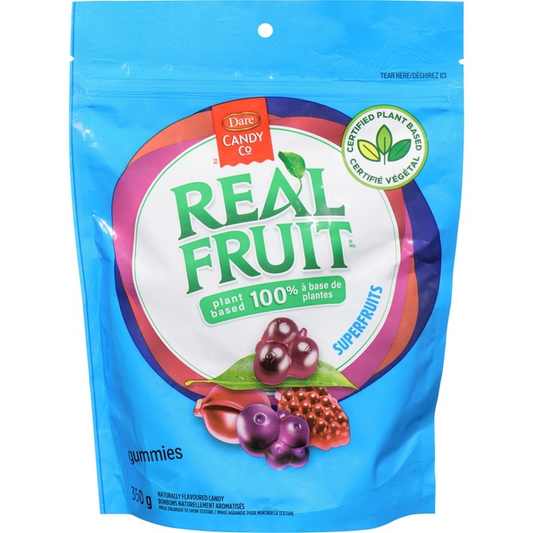 Dare REALFRUIT Superfruits Gummies – Made with Real Fruit, Made in Canada 🍁