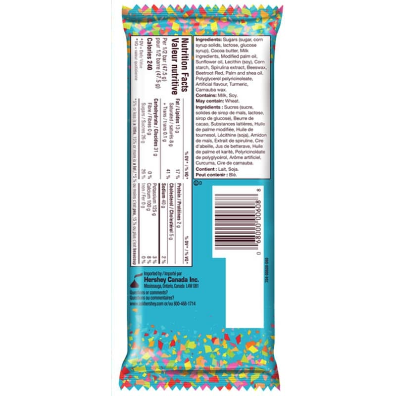 Hershey’s Birthday Cake Candy Bar