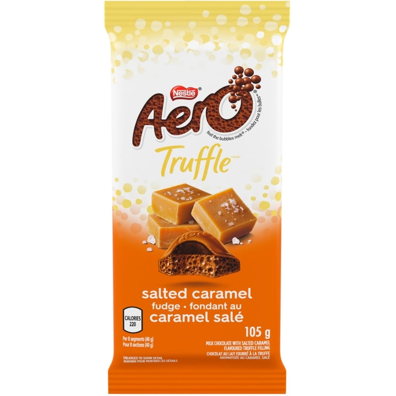 Nestlé Aero Truffle Salted Caramel Milk Chocolate 🍁