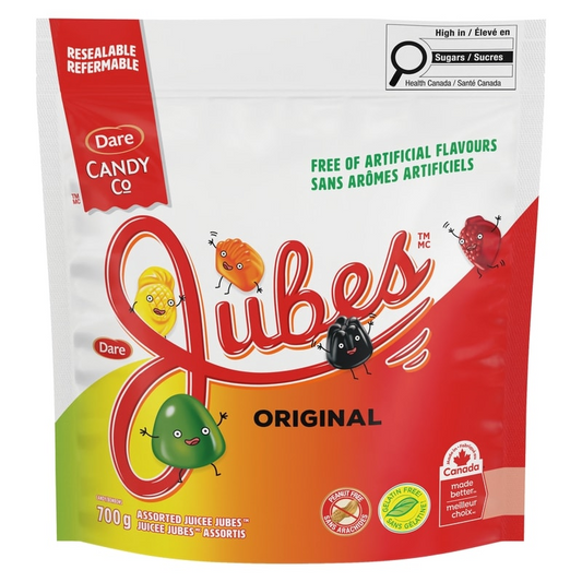 Dare Juicee Jubes – Classic Canadian Jelly Candy Bursting with Juicy Flavour 🍁