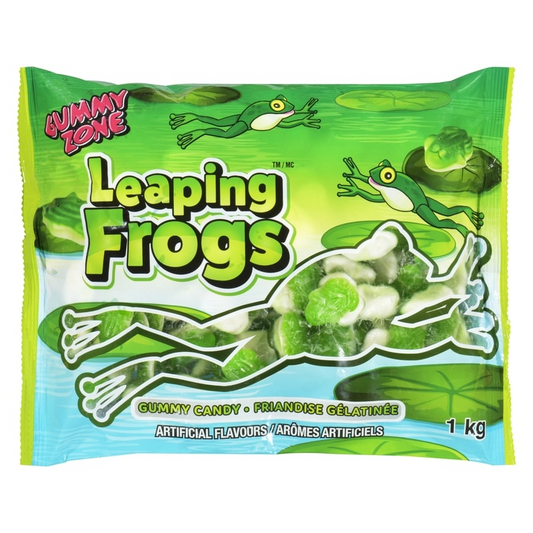 Gummy Zone Leaping Frogs 1 kg