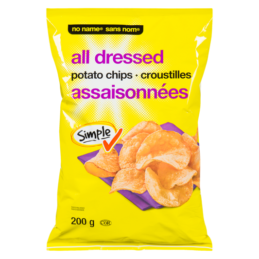 No Name All Dressed Chips – The Classic Canadian Flavor You Can’t Miss