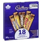 Cadbury Canadian Variety Pack – 18 Full Size Chocolate Bars