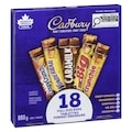Cadbury Canadian Variety Pack – 18 Full Size Chocolate Bars