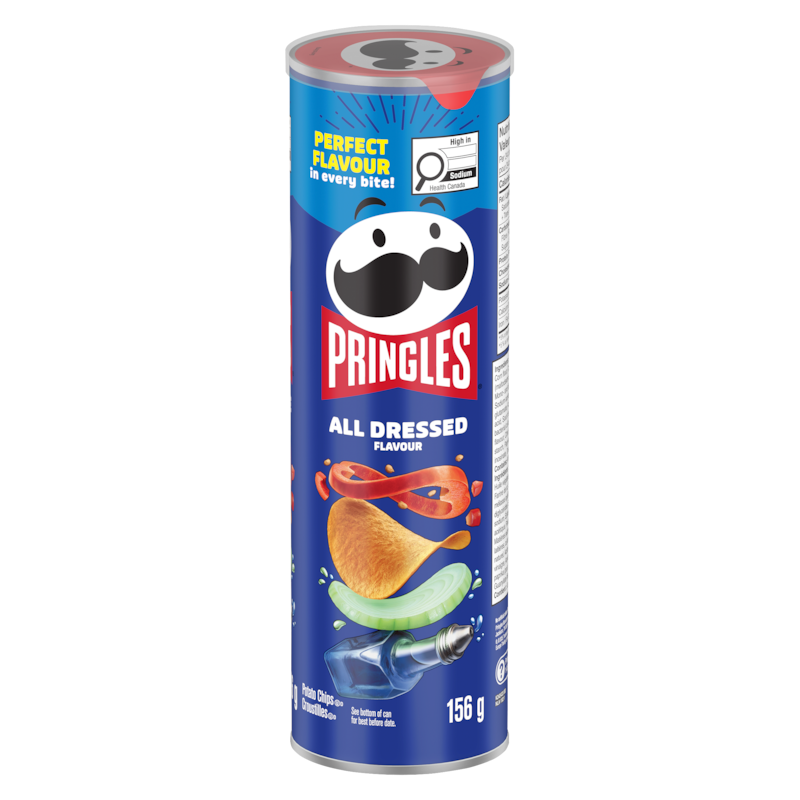 Pringles All Dressed Potato Crisps 🍁