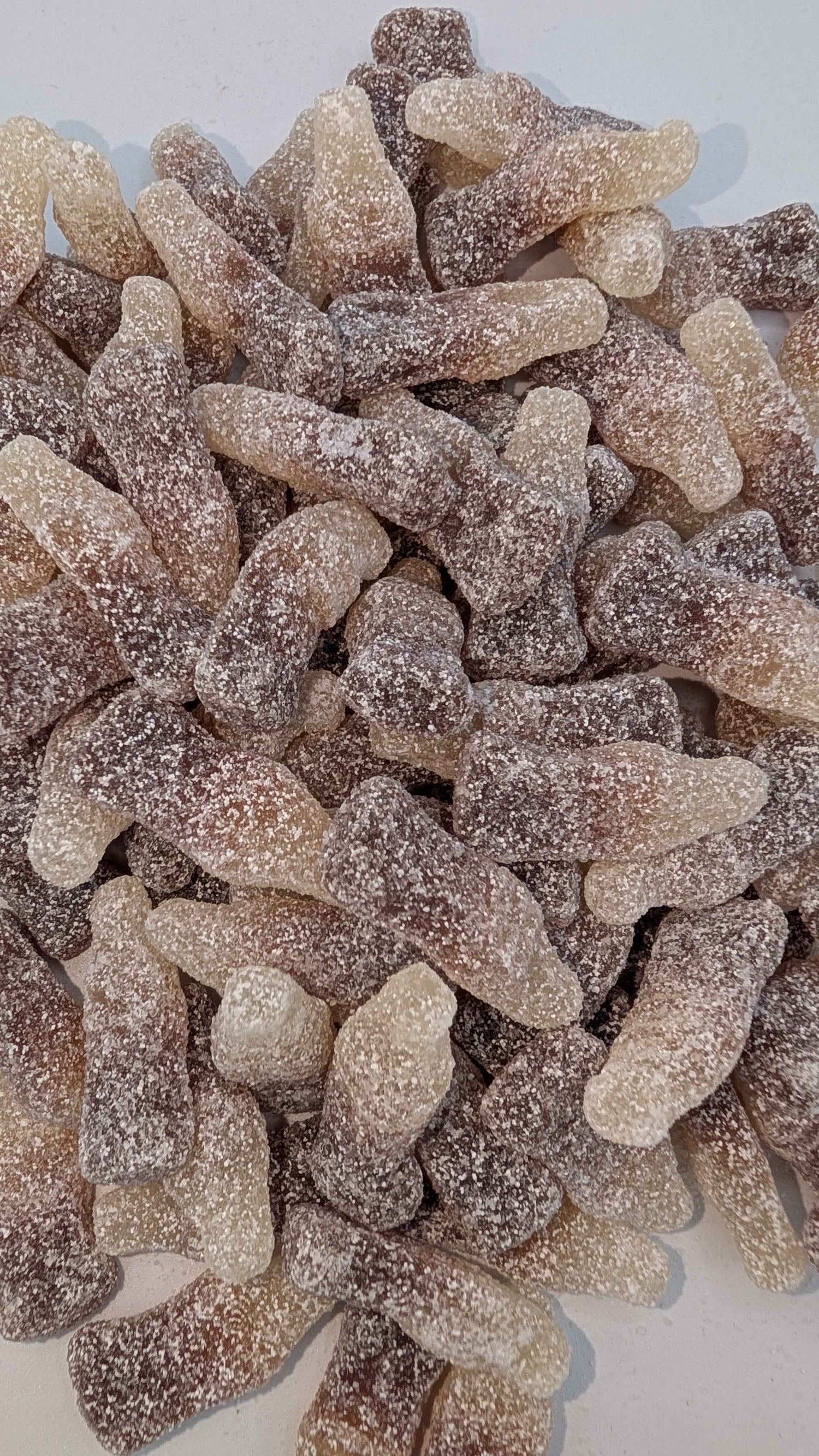 Fizzy Sour Cola Bottles – Bulk Candy by the Pound (Sweet & Tangy Cola Gummies)