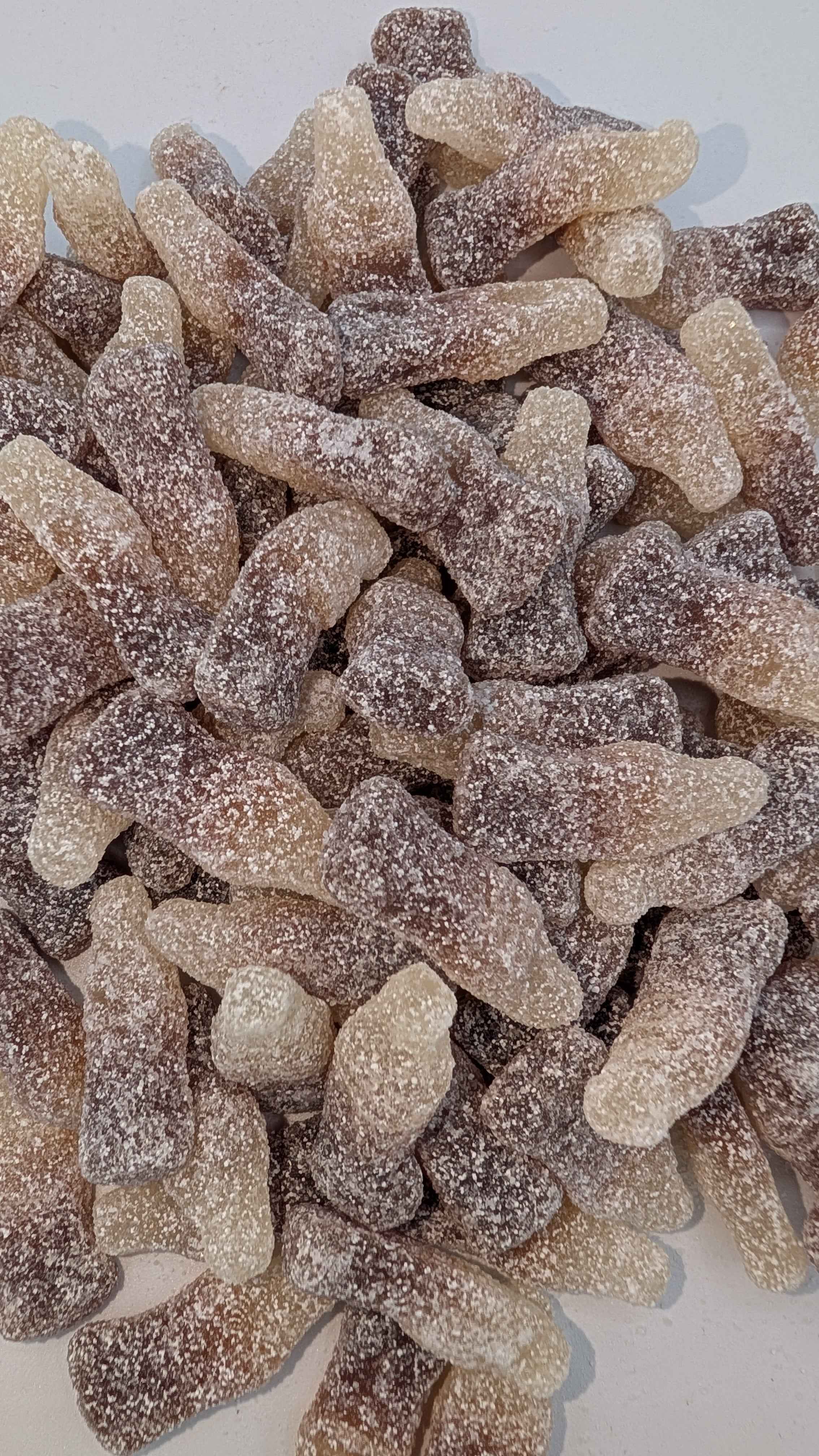 Fizzy Sour Cola Bottles – Bulk Candy by the Pound (Sweet & Tangy Cola Gummies)