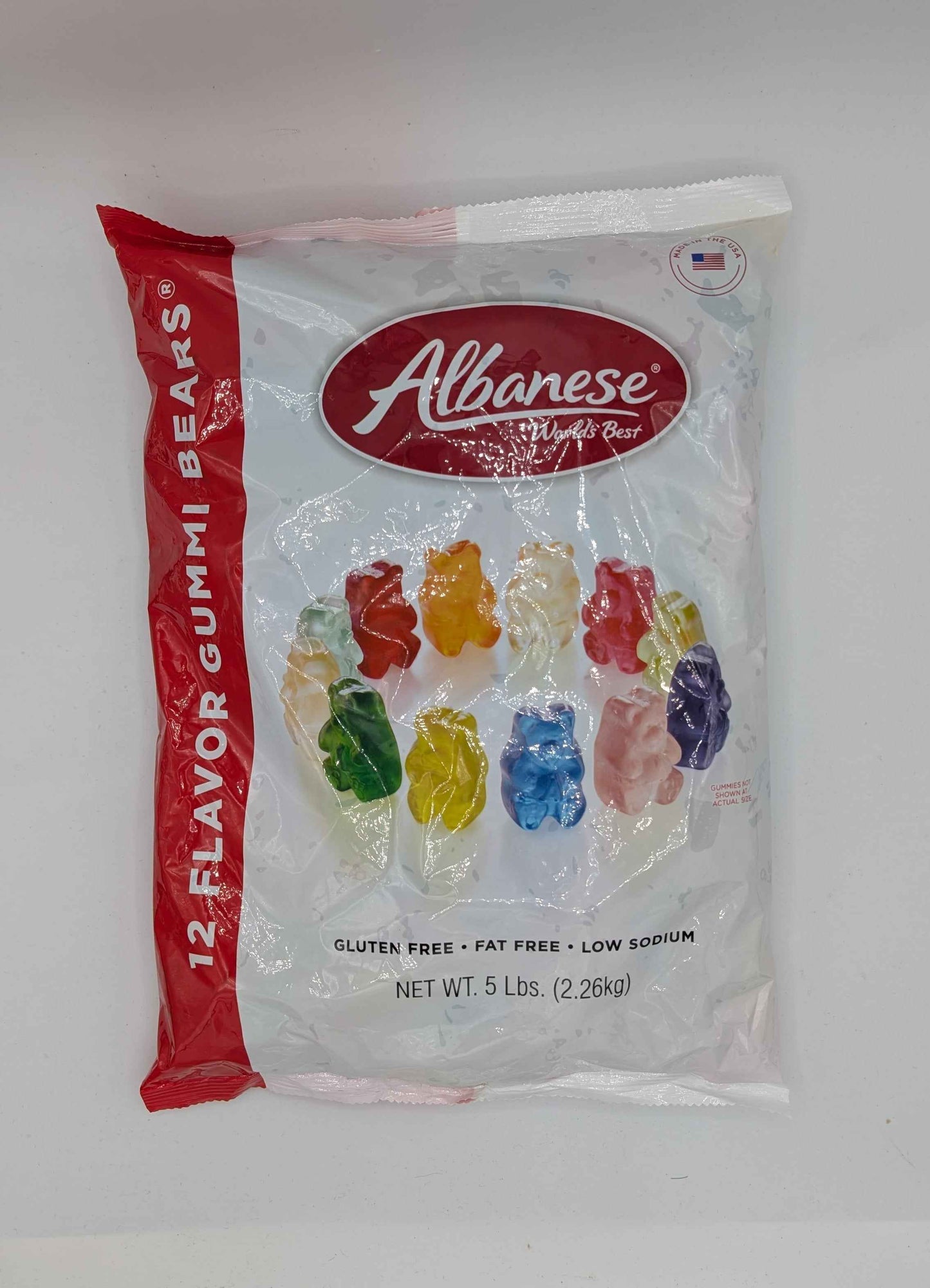Albanese Gummy Bears – 12 Flavor Bulk Candy (By the Pound)