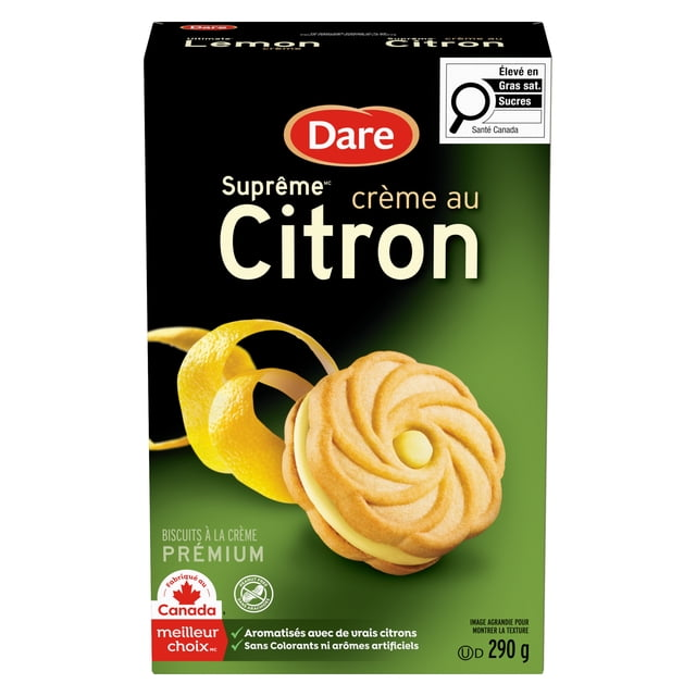 Dare Ultimate Lemon Crème Cookies