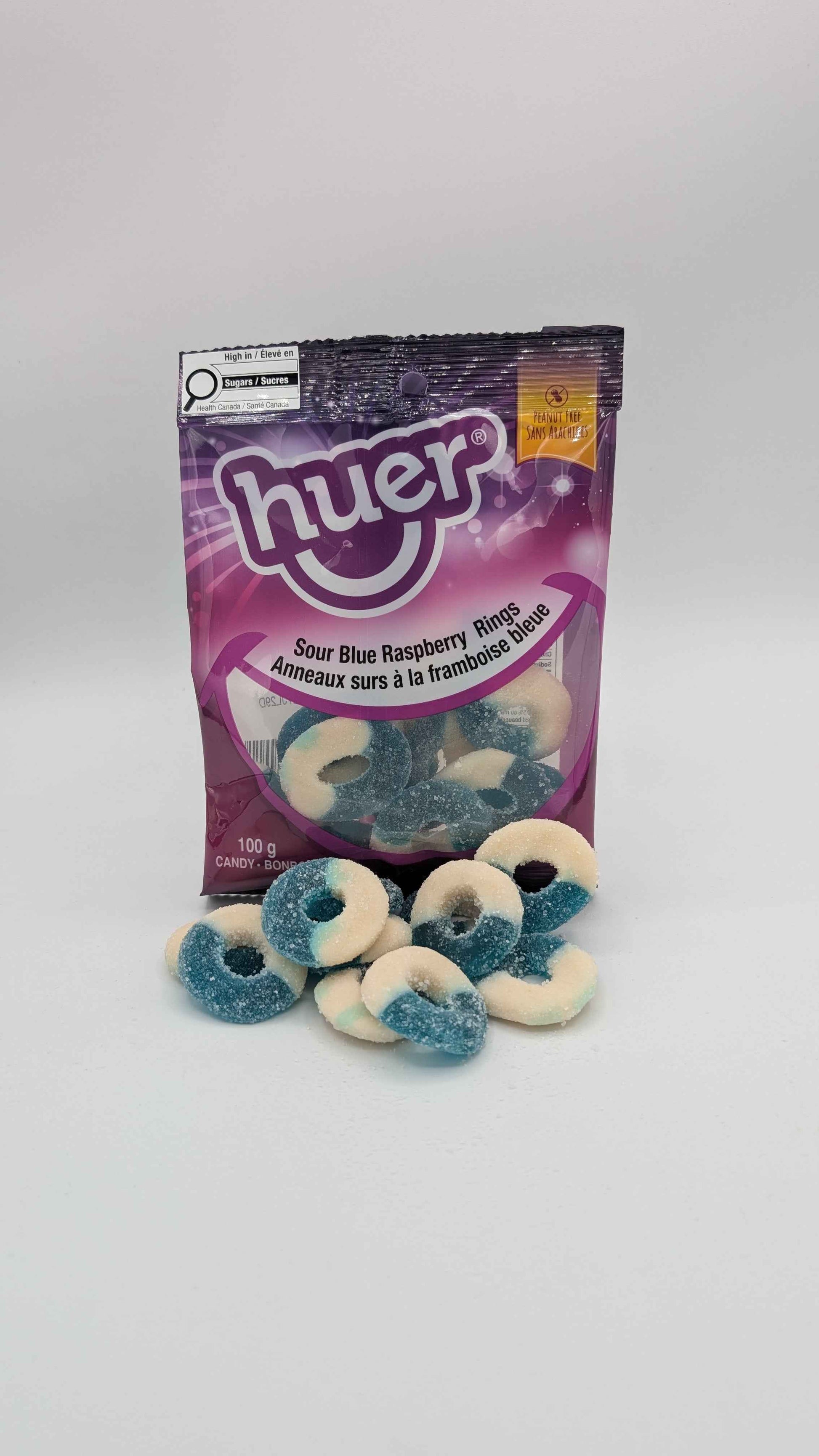 Huer Blue Raspberry Rings