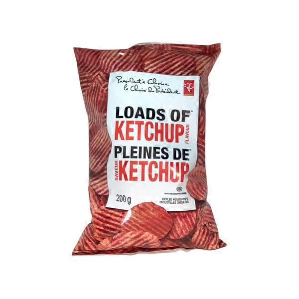 President's Choice Loads of Ketchup Chips