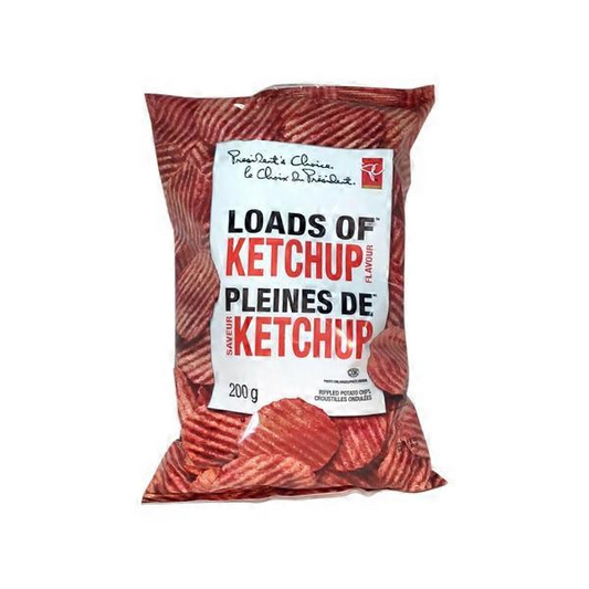 President's Choice Loads of Ketchup Chips